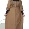 کفتان جنس لینن پایین ساده