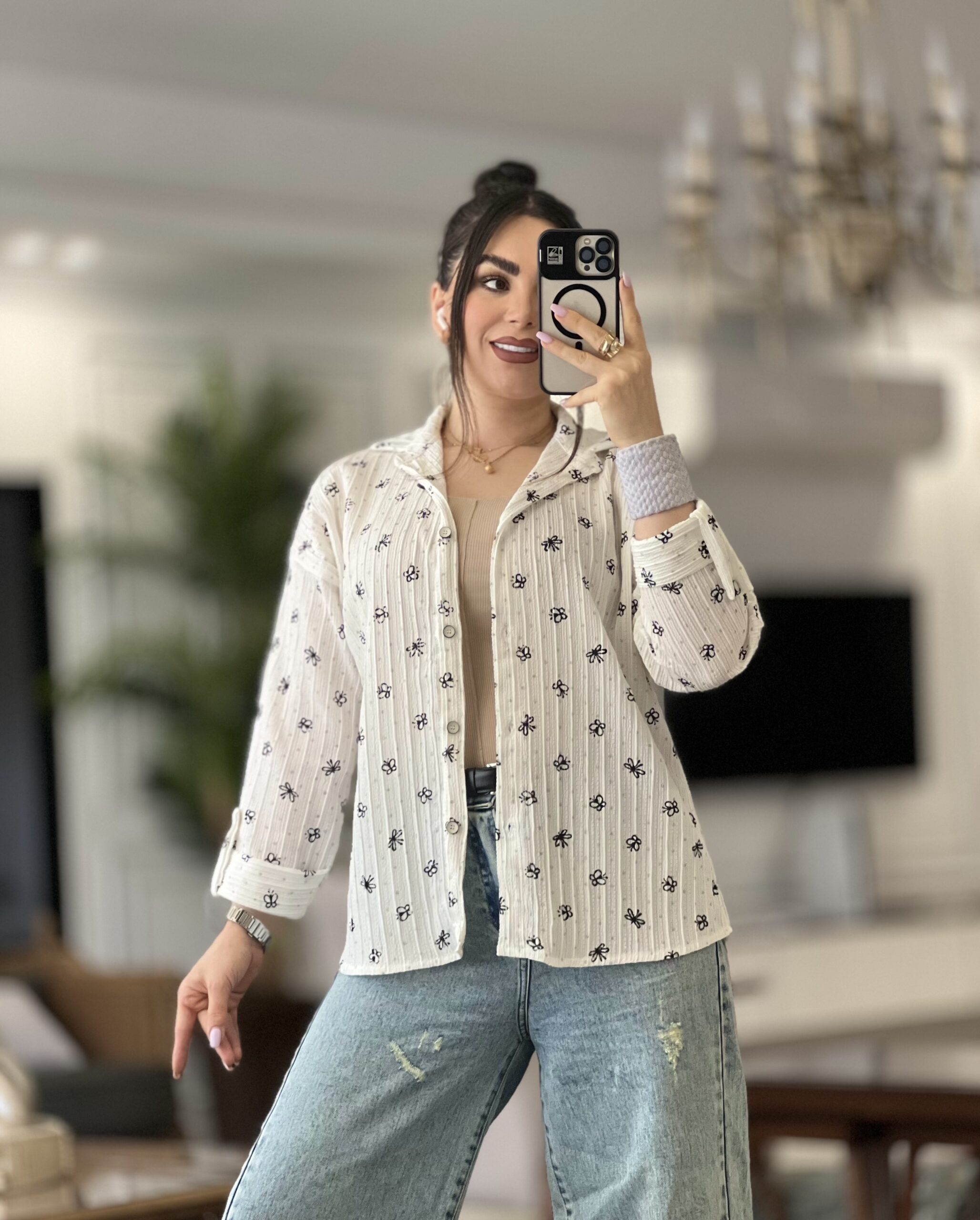 شومیز پروانه 🎀