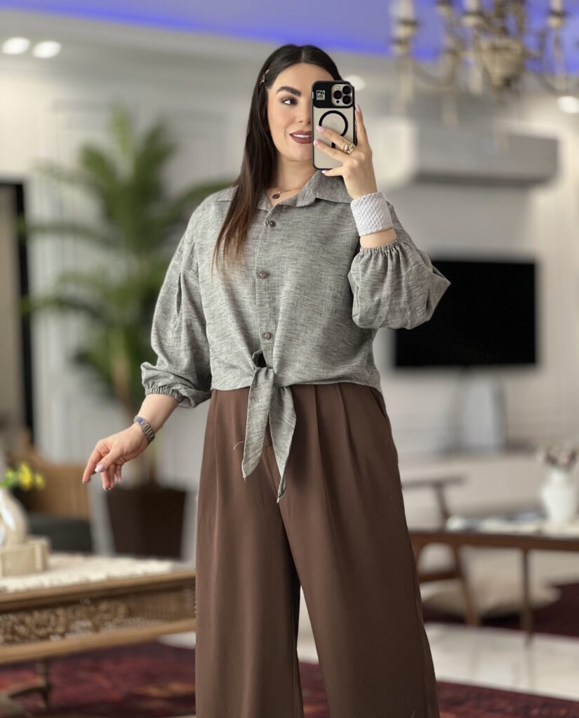 شومیز گره ای