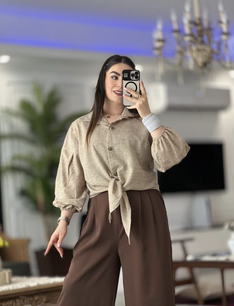 شومیز گره ای