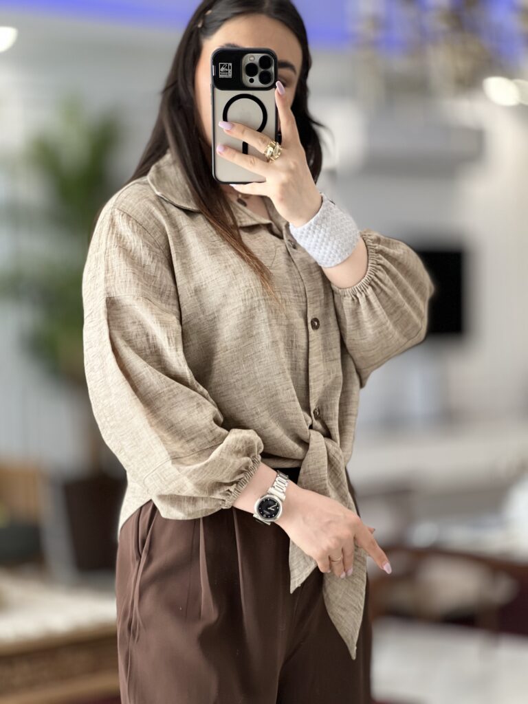 شومیز گره ای