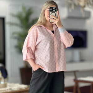 شومیز پیراهنی LV