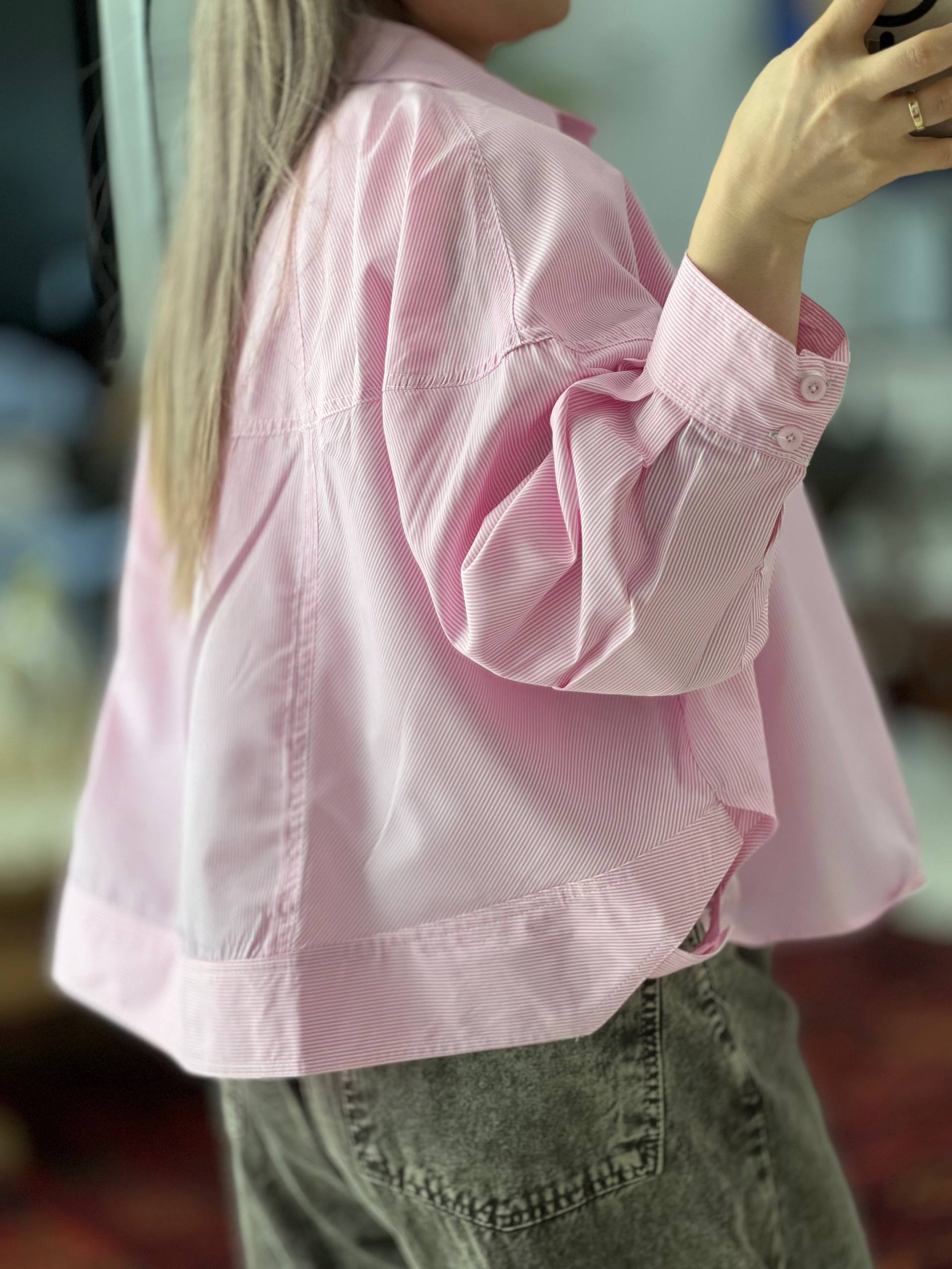 شومیز باکسی نخی