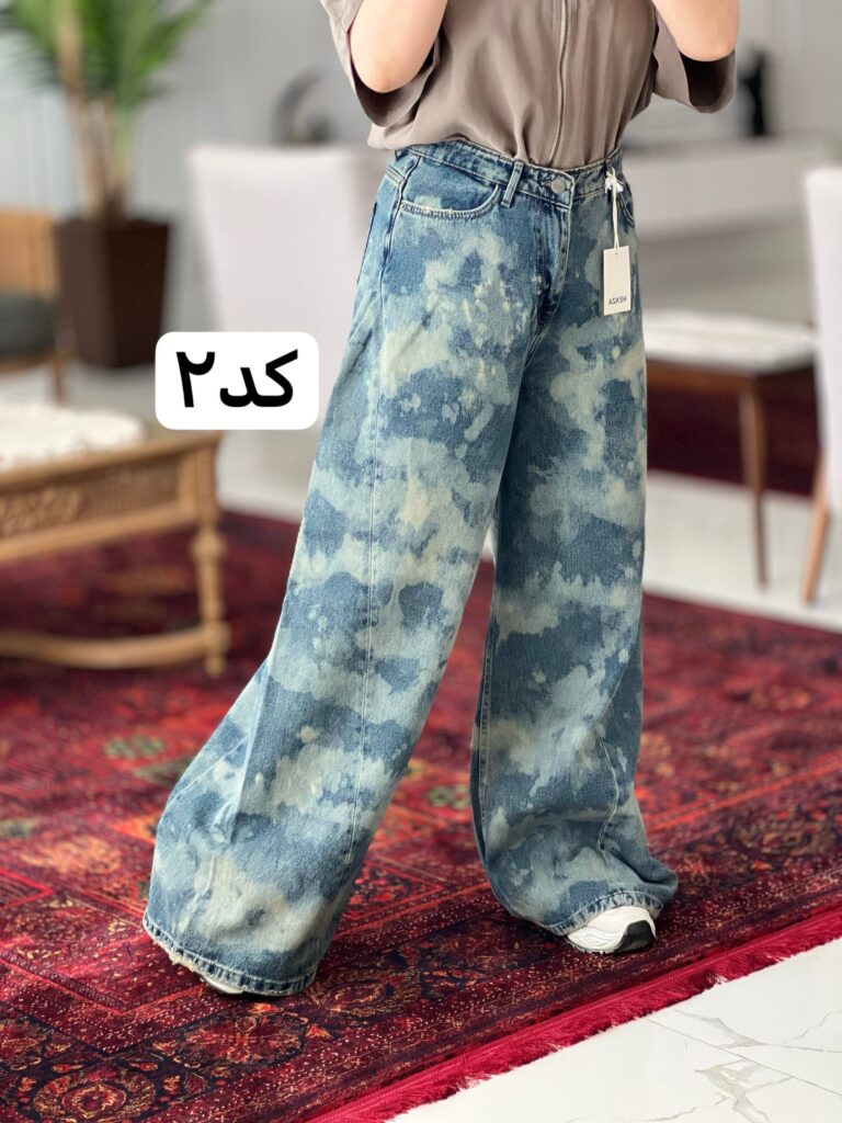 شلوار شافل جین