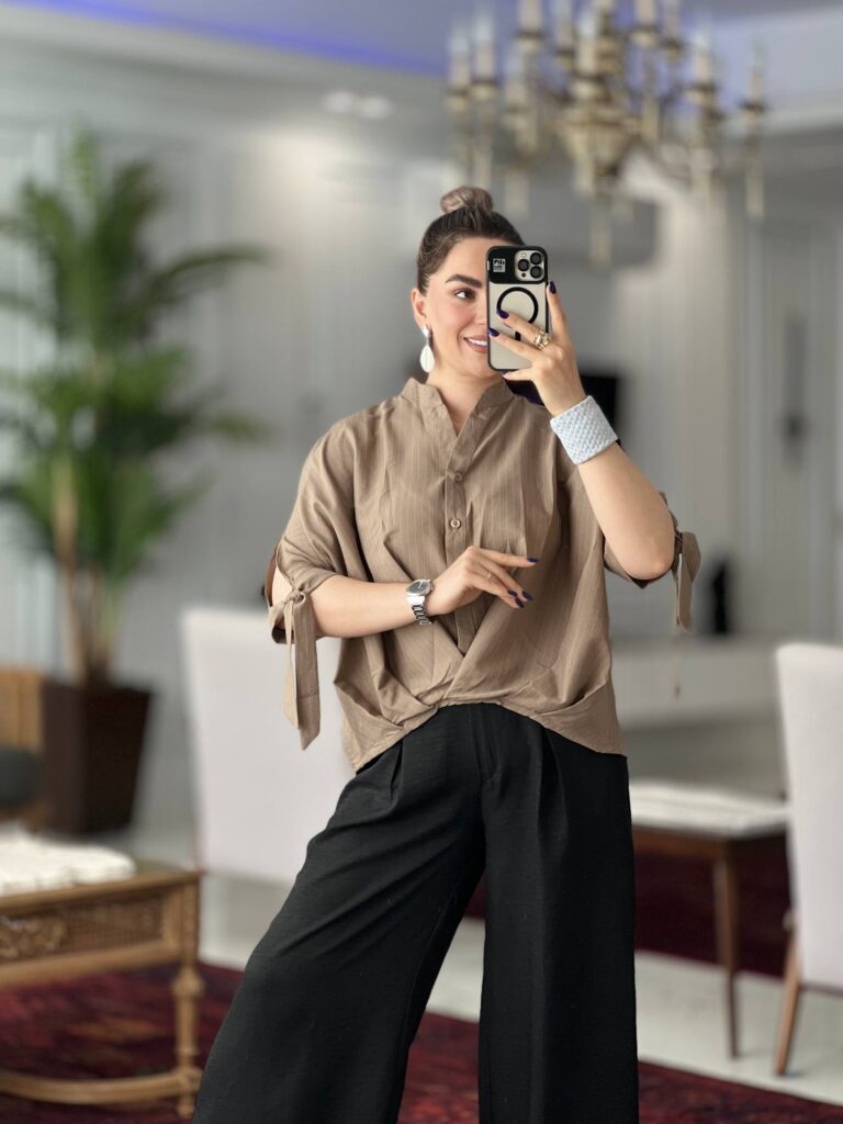 شومیز گره ای