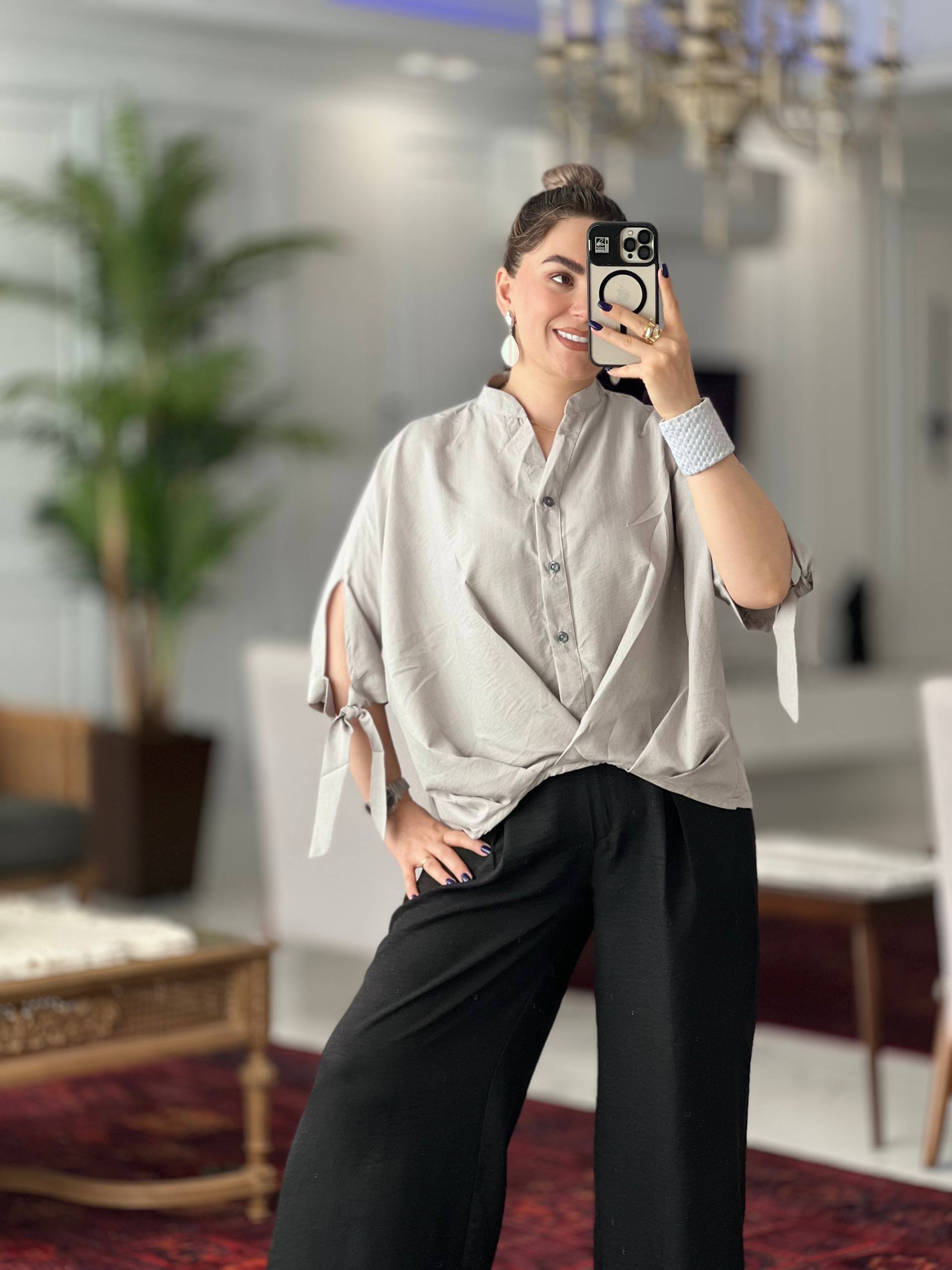 شومیز گره ای